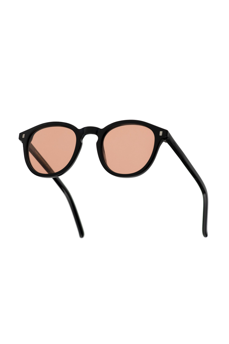 Nelson Black/Orange Solid Lens