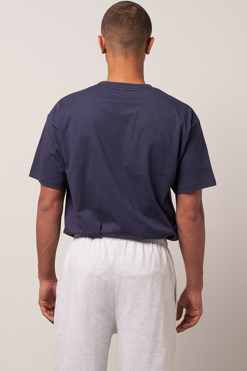 Wish T-Shirt Apart Print Navy