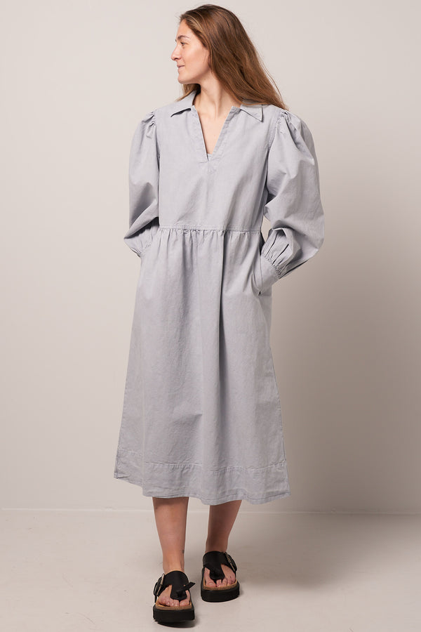 Cara Twill Dress Sky