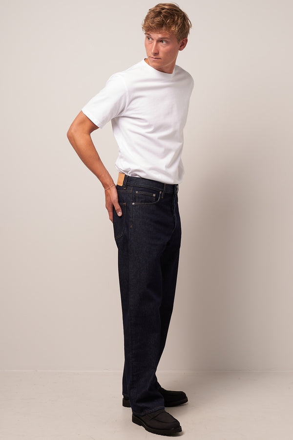 Loose Jeans Blue Rinse