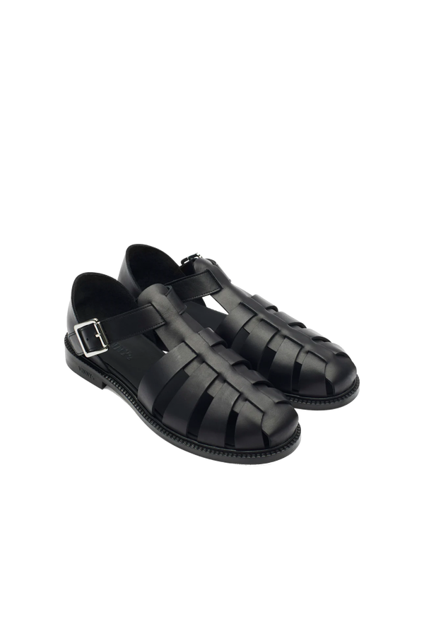 Fisherman Sandal Black