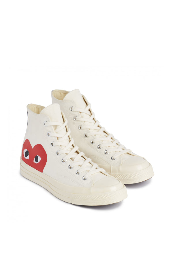 Chuck Taylor Red Heart High Sneakers White