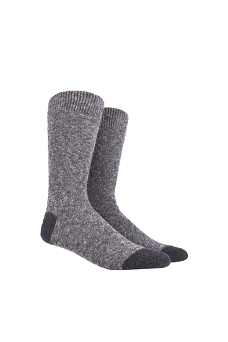 Polar Fleece Wool Socks Oxford Grey/Anthracite